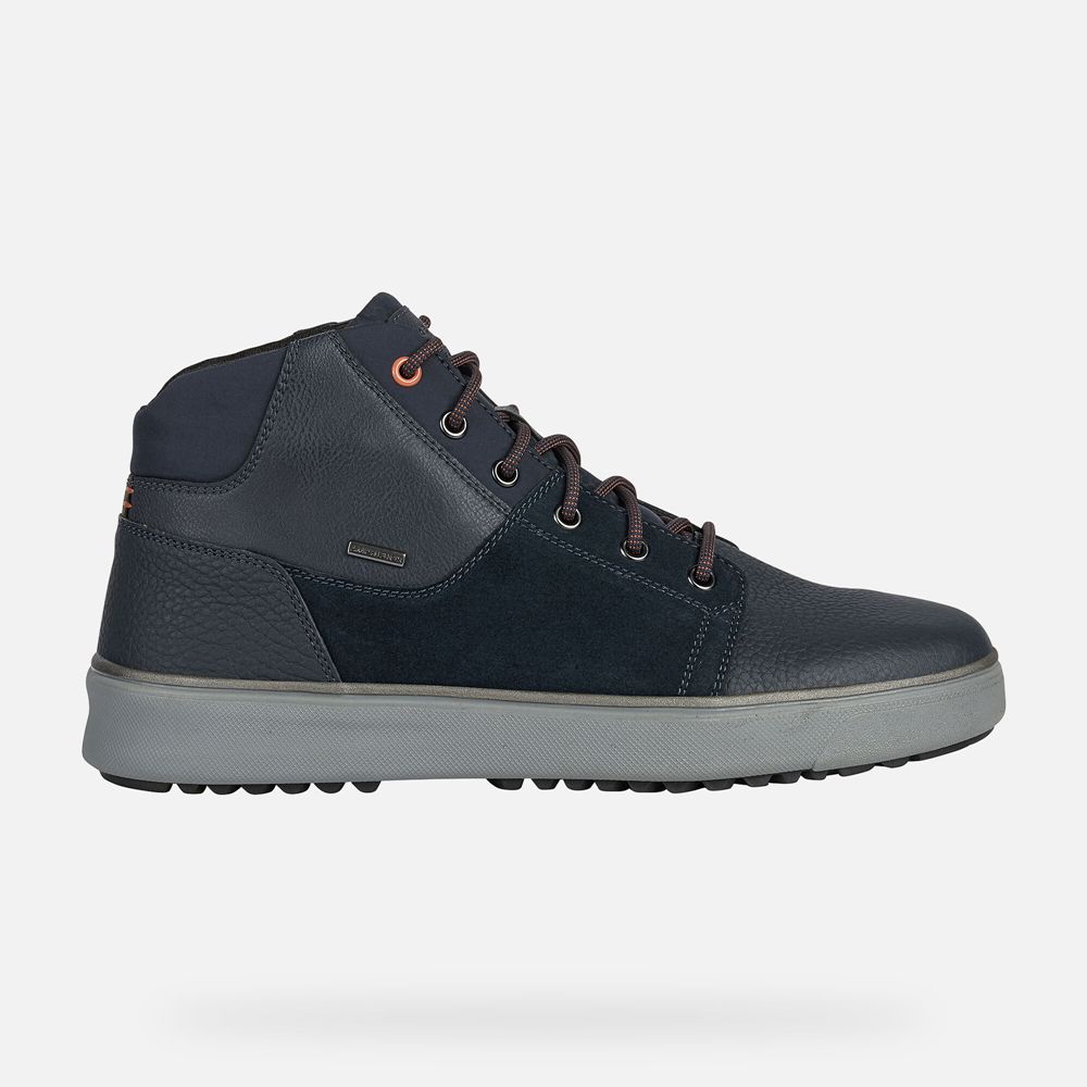 Geox Boots Navy Cervino Abx - Geox Mens Shoes - OGIPDN697